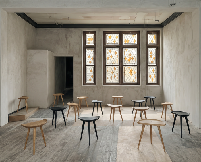 Central Stool by Tamart at CDW 2026, 30 Clerkenwell Green