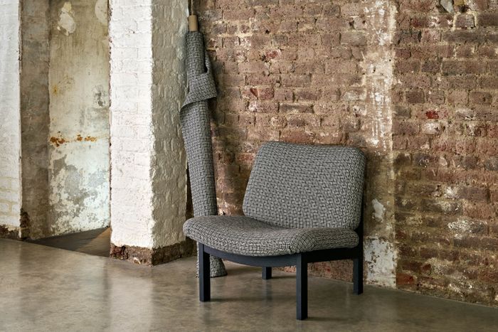 Tamart's Clore Lounge Chair with non-toxic foam free upholstery