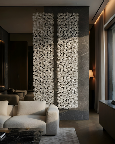 MePa Ginkgo | Decorative Steel panel with Organic Rhythm