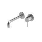 The Gosfield, wall mounted basin mixer tap, single lever, 190mm & 220mm spout