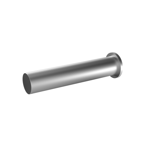 The Gosfield, wall mounted tubular infrared hand dryer, mains operated