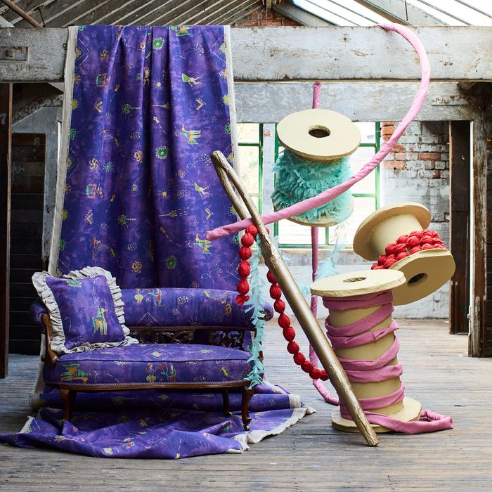 Celestial Promenade linen