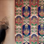 Blues Fantasia textile wallpaper