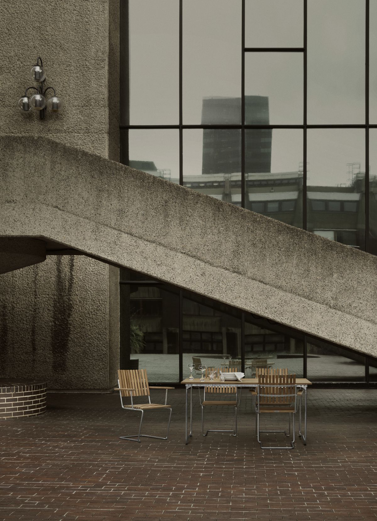 Grythyttan Stålmöbler Bovik armchair