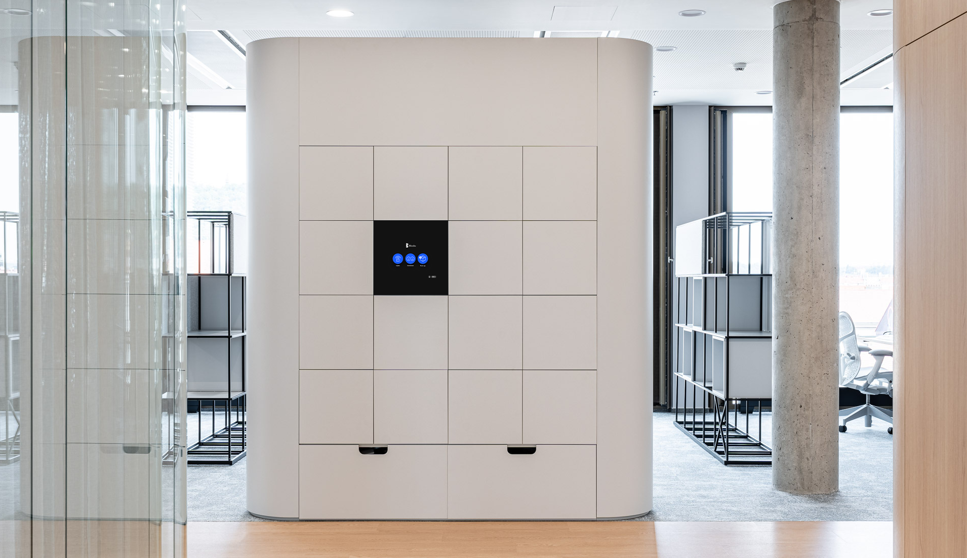 Blocks | smart lockers