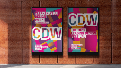 Clerkenwell Design Week's new visual identity
