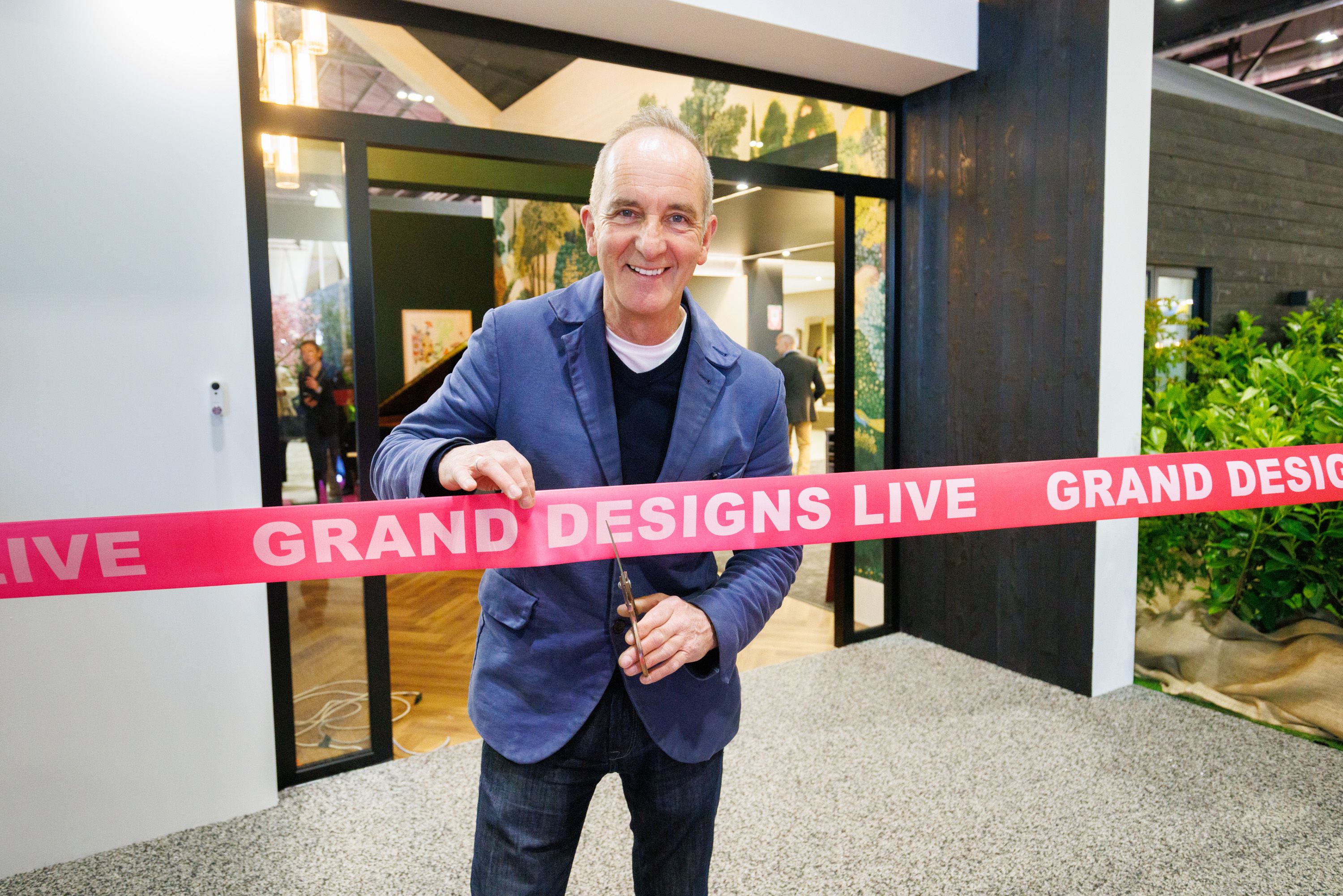 Kevin McCloud opening Grand Designs Live