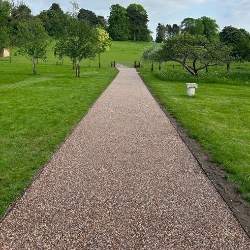 Resin-bound heating and cooling system provided by teratherm