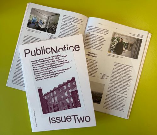 Launch of Public Notice Magazine: Issue Two.