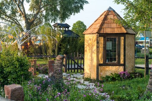 RHS medal-winning garden rebuilt for Hospice
