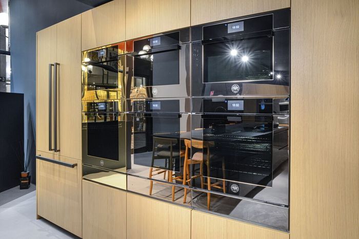 Bertazzoni unveils striking unique mirrored ovens