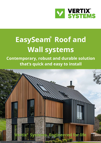 Vertix Systems  EasySeam Roof and Wall System brochure