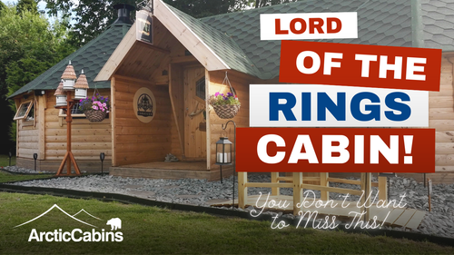 Lord of the Rings Cabin Bar!