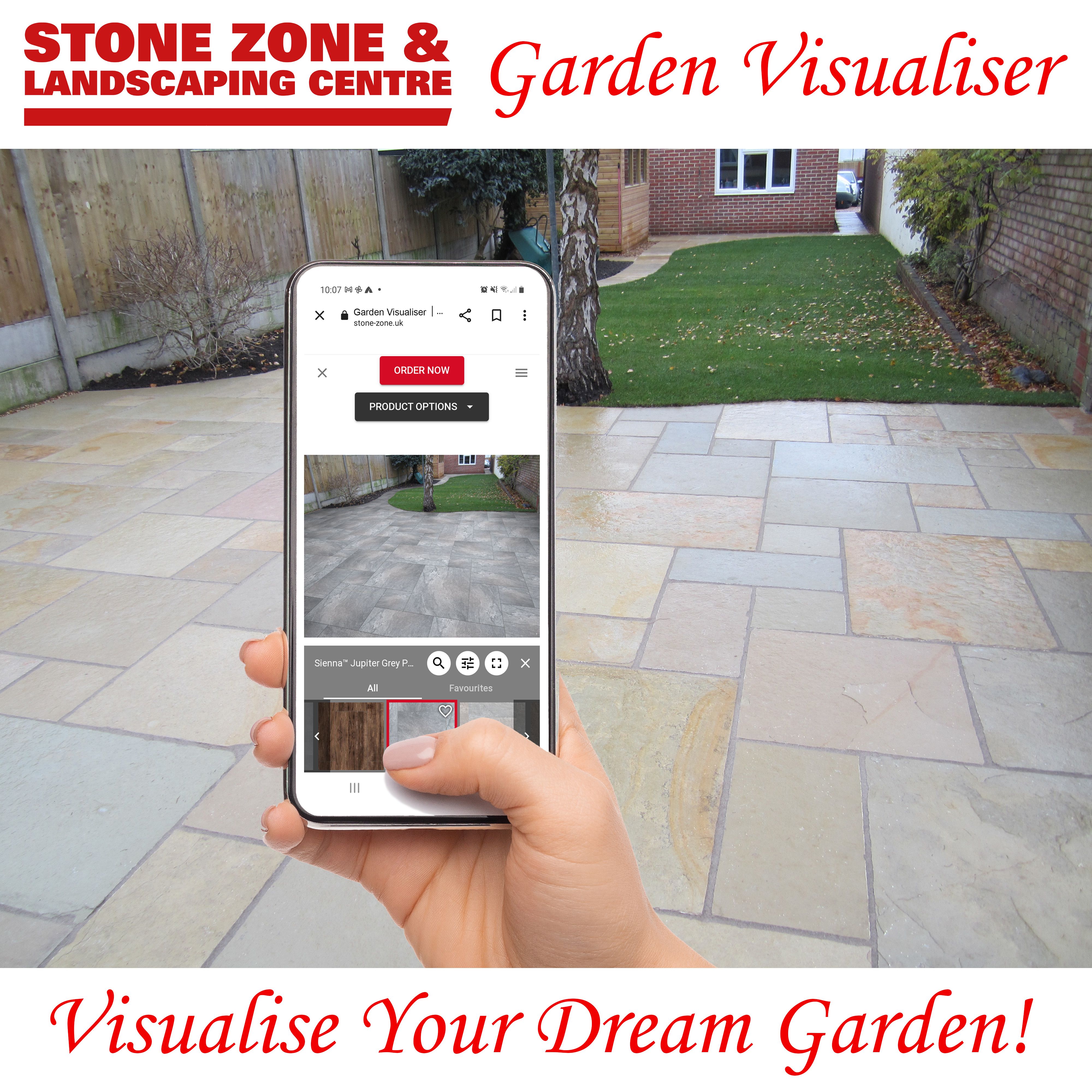 The Stone Zone Garden Visualiser