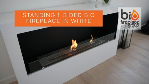 1-Sided Freestanding Bioethanol Fireplace