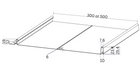 Vertix EasySeam Wall Cladding System Single Pencil profile