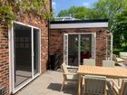 Manual fly screens for doors