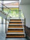 Luxurious design L shape oak staircase