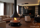 Eva Central Bioethanol Fireplace On Live Display NEW