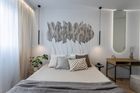 Fine Line Floral Bedroom Mural