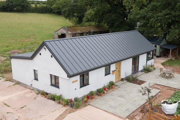 Catnic® Urban Steel Roofing for Self Build Bungalow  | Coates Farm