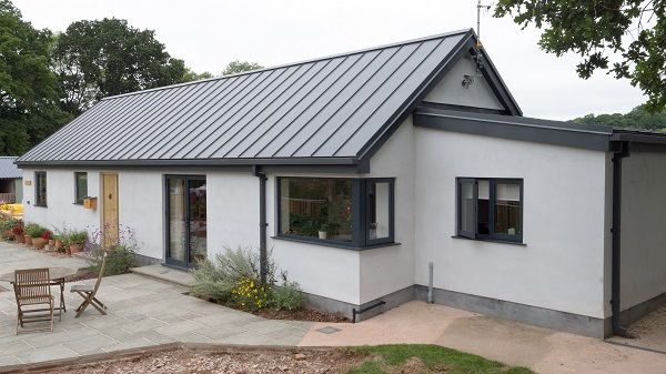 Catnic® Urban Steel Roofing for Self Build Bungalow  | Coates Farm