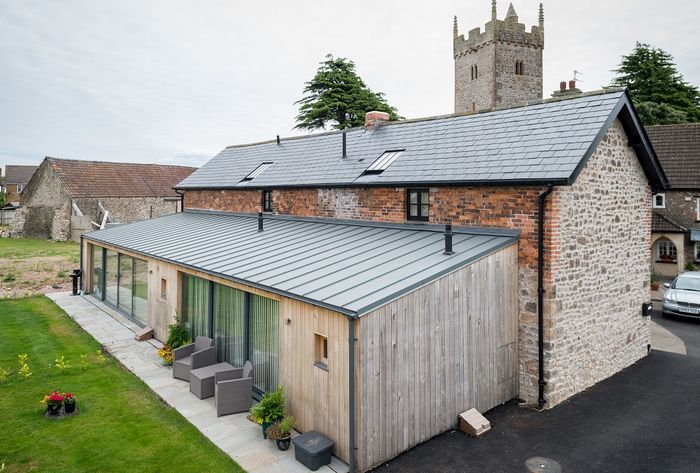 Catnic® Urban Steel Roofing for Farmhouse Extension | Manor Farm
