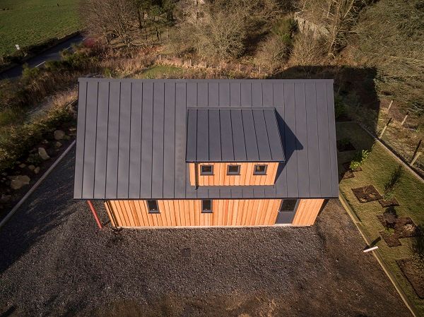Catnic® Urban Steel Roofing for Luxury Holiday Rental | Ellon Lodge