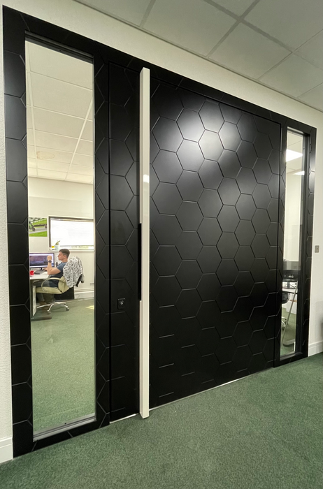 Security Pivot Doors