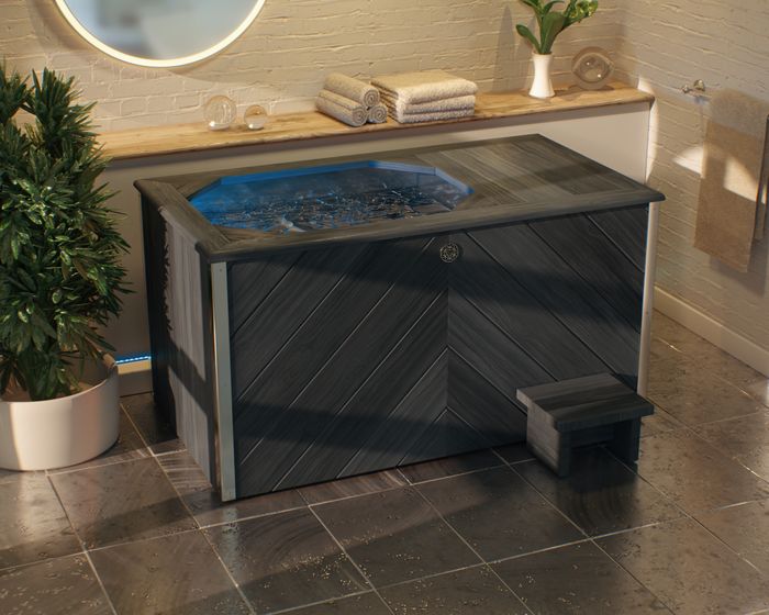Ice Plunge with Full Millboard Finish