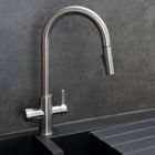 PULL OUT SPRAY | 4 IN 1 INSTANT BOILING WATER TAP | AQUATAP ULTRA | BRUSHED CHROME