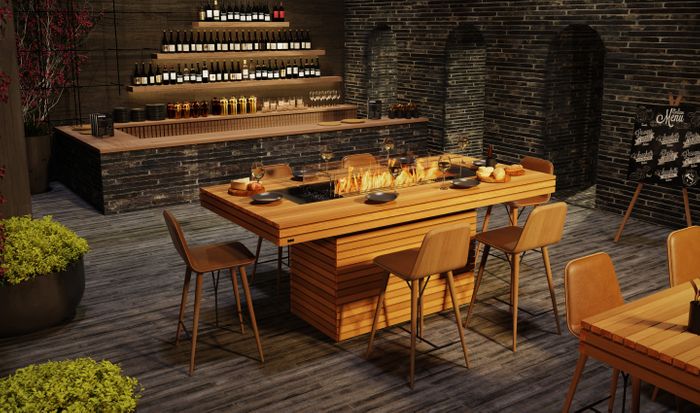 Bioethanol Fire Tables