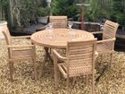 teak garden furniture folding set
