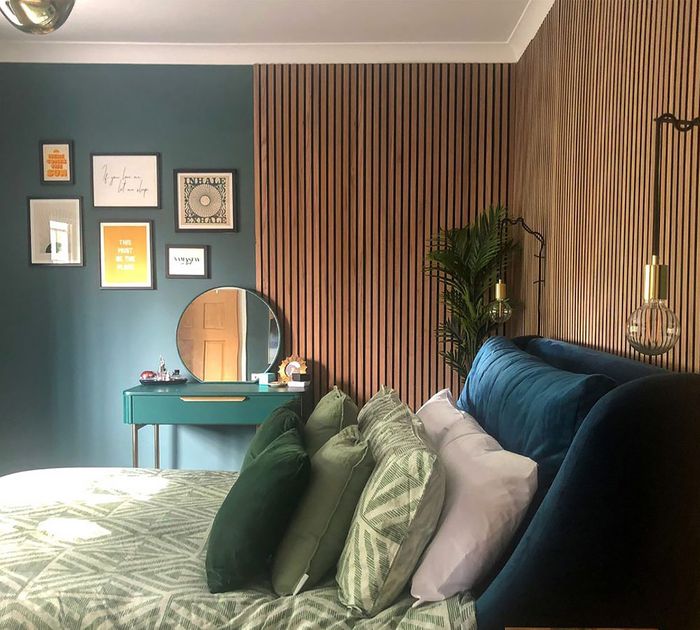 Wood wall panelling bedroom ideas Grand Designs Live