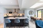 Hub of the house kitchen extension in Teddington
