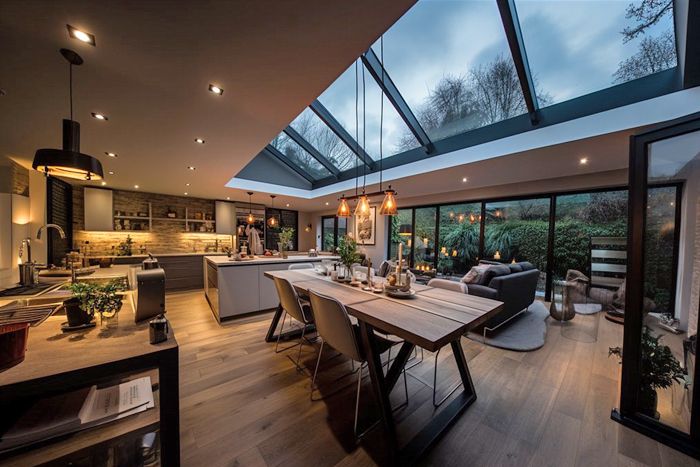 Custom glass roofs