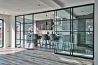 Internal glass partitions