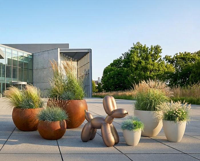 Pots and planters provided by Europlanters