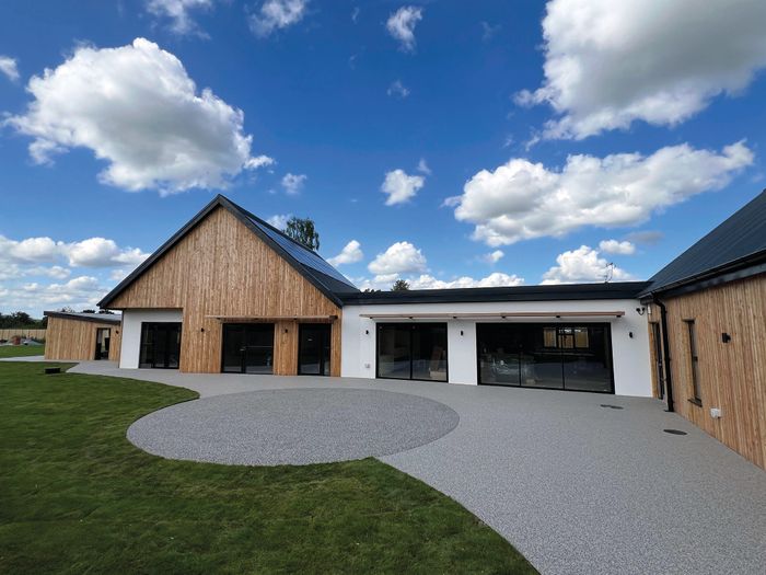 Resin-bound heating and cooling system provided by teratherm