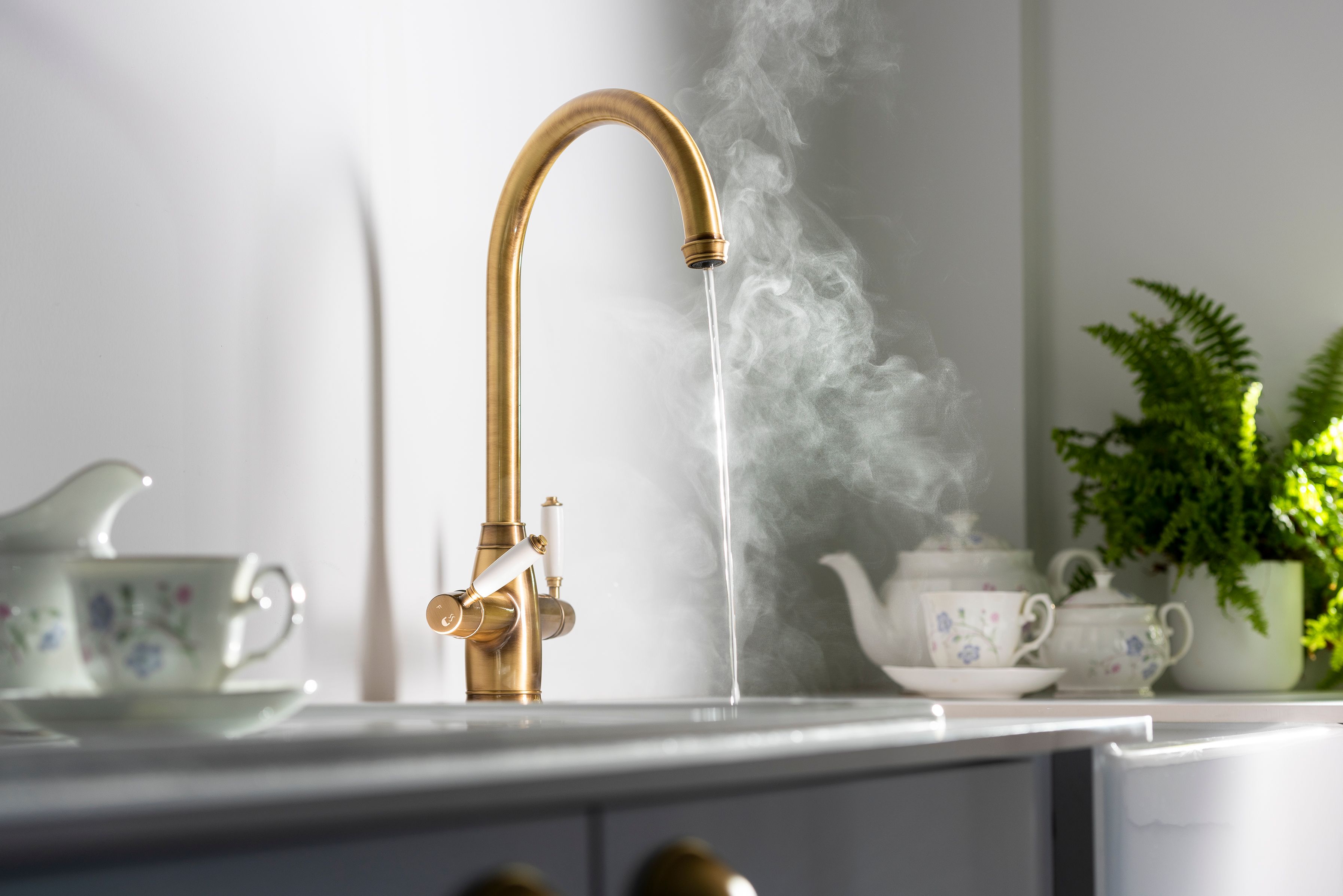 ProTrad 4 in 1 steaming hot water tap - Abode Designs