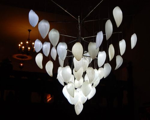 Chandelier provided by Judit Kollo Ceramics