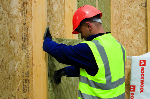 Insulation provided by Rockwool