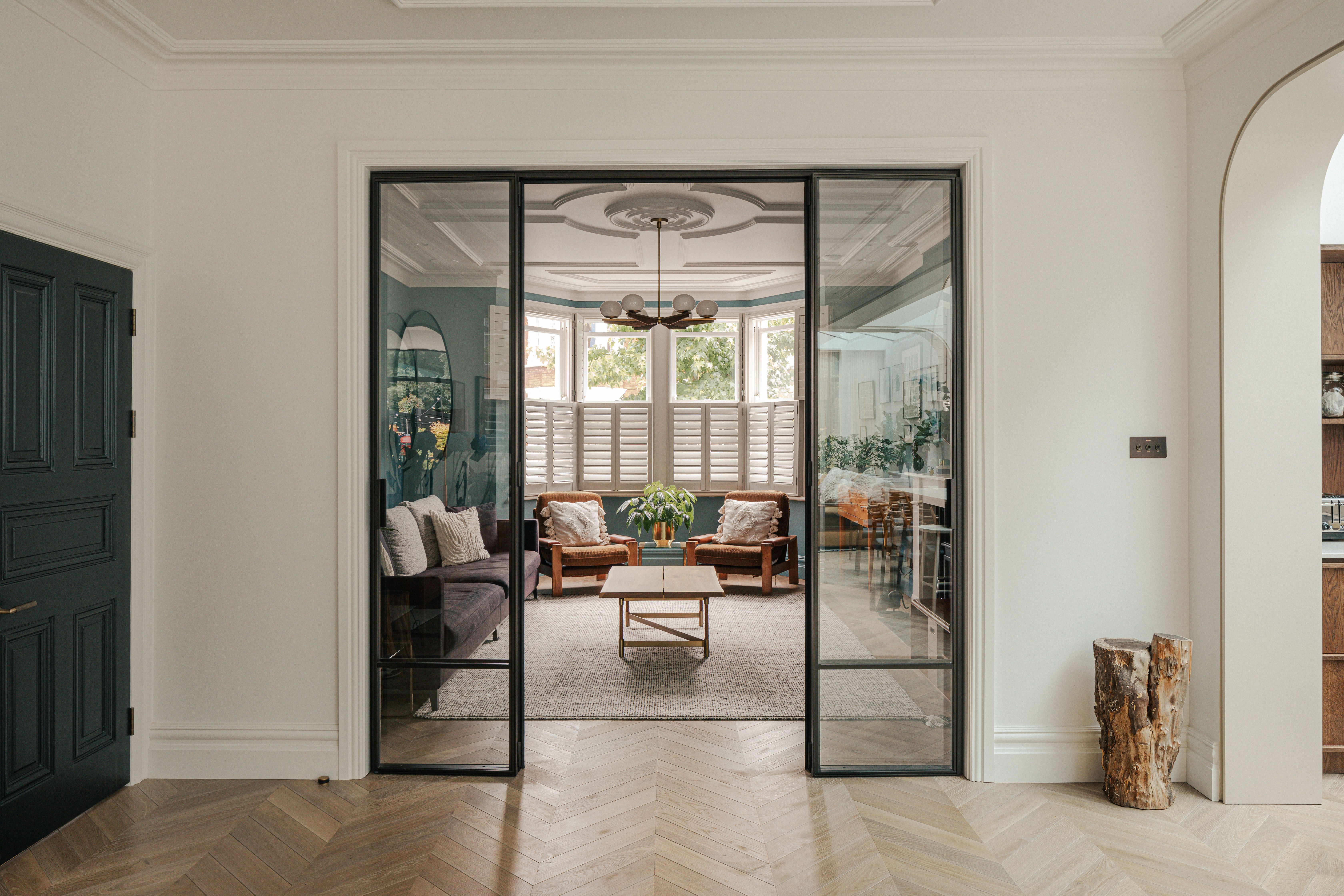 Internal crittall doors provided by Black Steel Doors