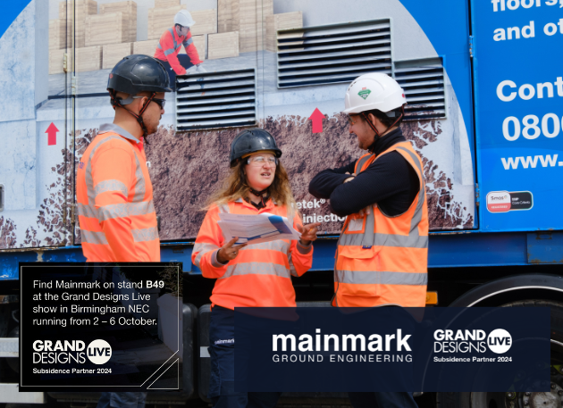 Mainmark Logo Visit Mainmark at Grand Designs Live - Grand Designs Live