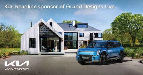 Kia, proud headline sponsor of Grand Designs Live with a focus on design, sustainability and electric cars