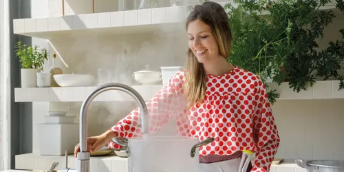 Remember when mixer taps in the kitchen were first all the rage? Separate hot and cold taps suddenly seemed so out of date? But since then, not much has changed - until now.