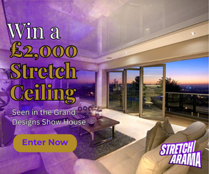 Win a bespoke stretch ceiling worth up to £2,000