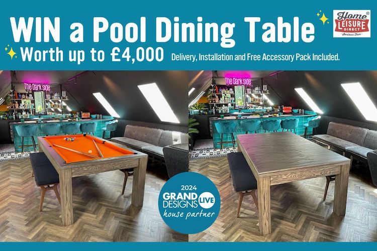 WIN a Pool Dining Table worth up to £4,000
