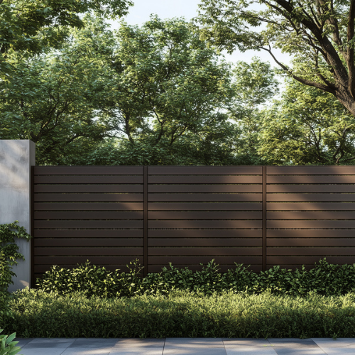 Exclusive show price on composite fencing