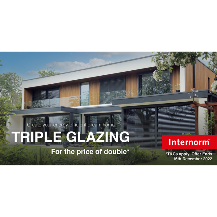 Triple Glazing for the Price of Double
